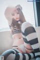 Hanari 하나리, [DJAWA] Catgirl in Stripes Set.01